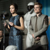 Katniss (Jennifer Lawrence) y Peeta (Josh Hutcherson) en Los Juegos del Hambre: En Llamas