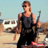 Linda Hamilton en Terminator 2: El juicio final (1991)