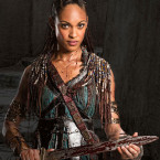 Cynthia Addai-Robinson como Naevia en la serie 'Spartacus'