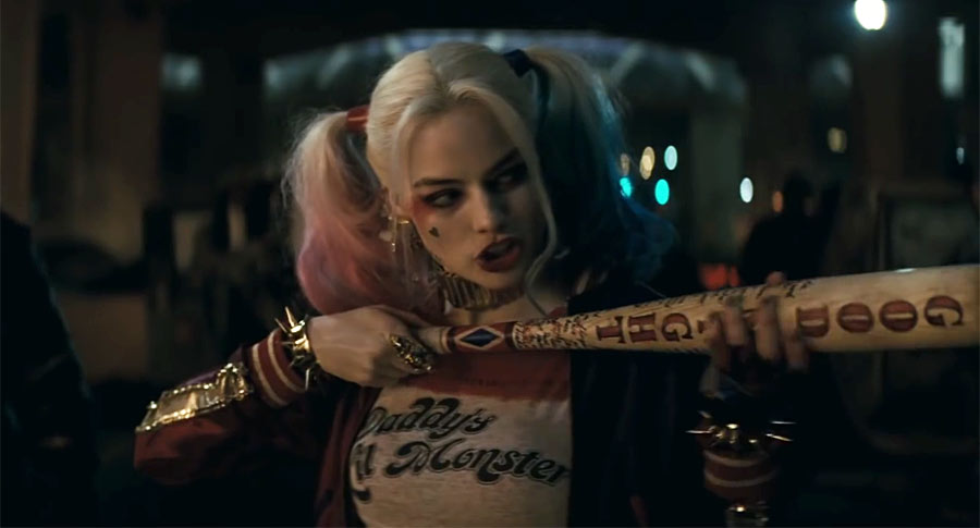Margot Robbie como Harley Quinn en Escuadrón Suicida (2016)