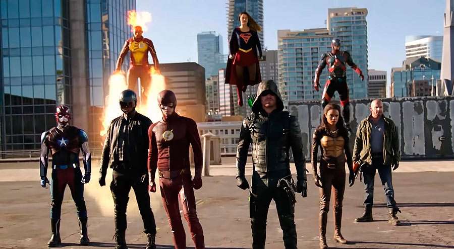 Crossover Supergirl, The Flash, Arrow & Legends of Tomorrow