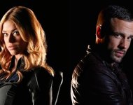 Bobbi Morse y Lance Hunter en Agentes de S.H.I.E.L.D.