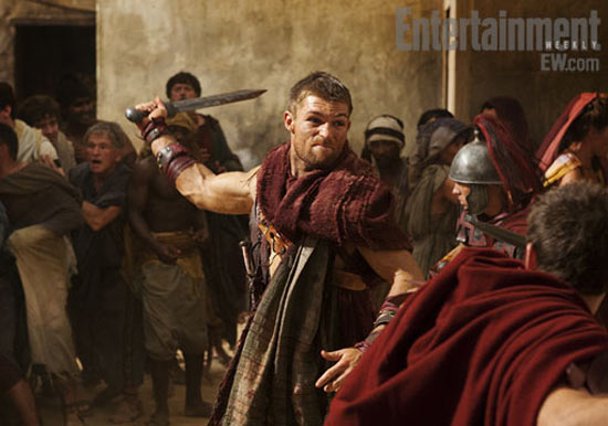 Liam McIntyre como el nuevo Spartacus