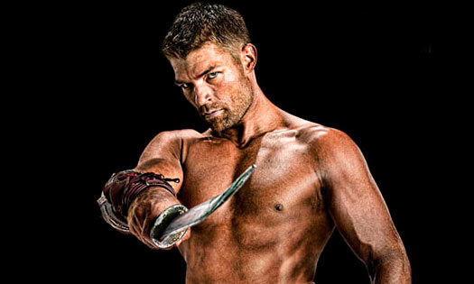 Teaser y fotos de Liam McIntyre como el nuevo Spartacus