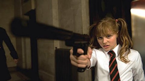 Chloe Moretz en el remake de Déjame entrar