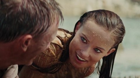 Daniel Craig y Olivia Wilde en 'Cowboys & Aliens'
