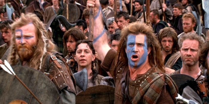 El discurso de William Wallace en Braveheart