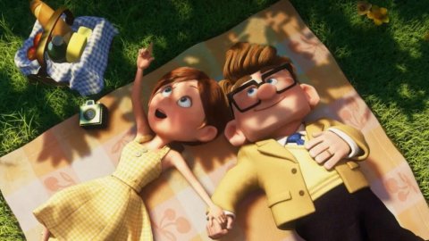 Escena de Up - Carl y Ellie: Una historia de amor