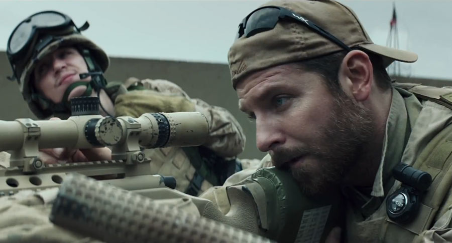 Tráiler en español de El Francotirador (American Sniper), la nueva película de Clint Eastwood